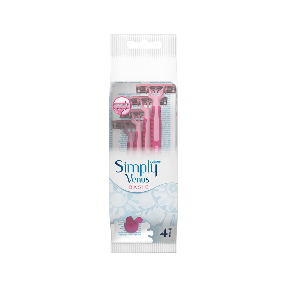 Gillette - ჯილეტი ერთჯერადი საპარსი ვენუს 3 4 ცალი 6758