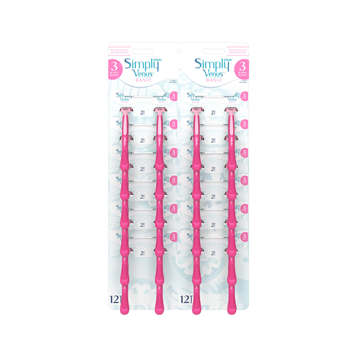 Gillette - ჯილეტი ერთჯერადი საპარსი ვენუსი 24 ცალი 7052 2