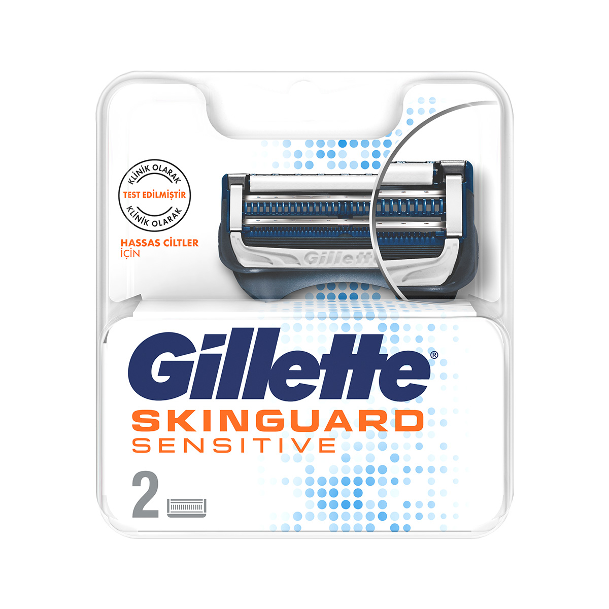 Gillette - ჯილეტი პირი ფუჟენი SKINGUARD 2ცალი 8735 2