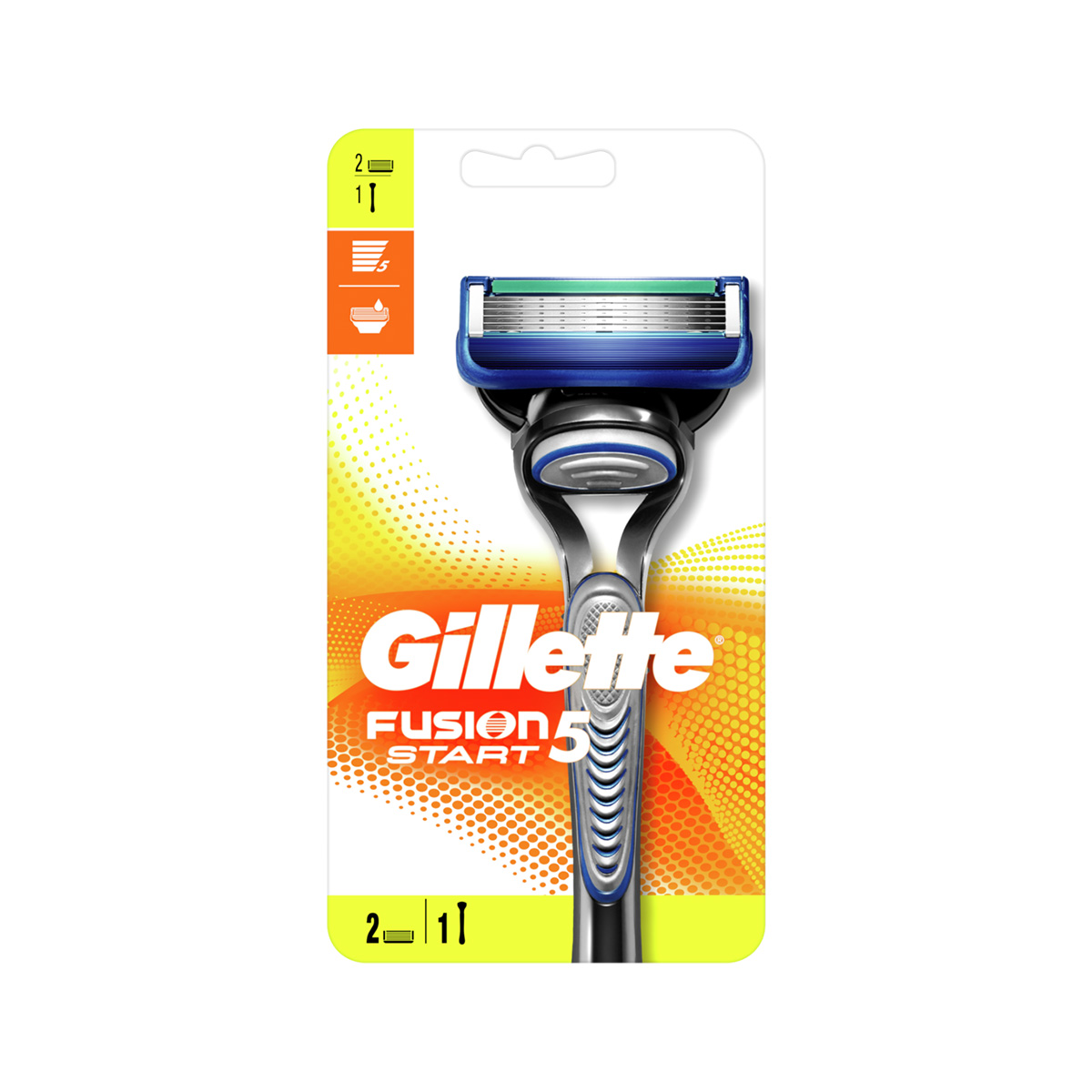 Gillette - ჯილეტი დანადგარი ფიუჟენ 5 2 პირით 8221 3