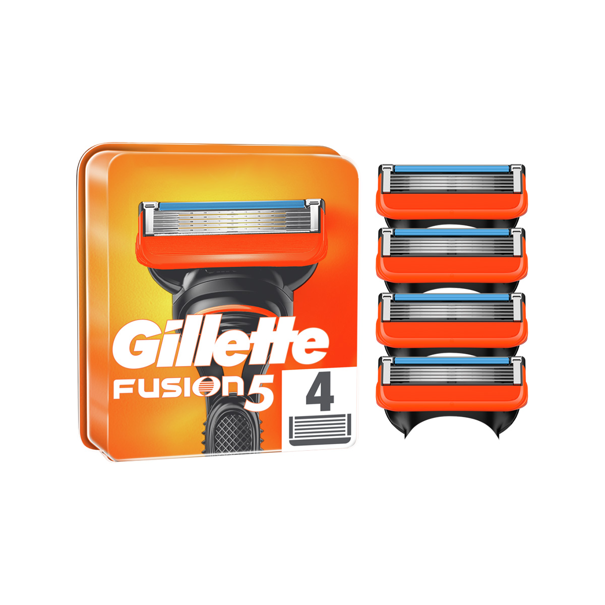 Gillette - ჯილეტი საპარსის პირი ფუჟენი 4 ცალი 6984 2
