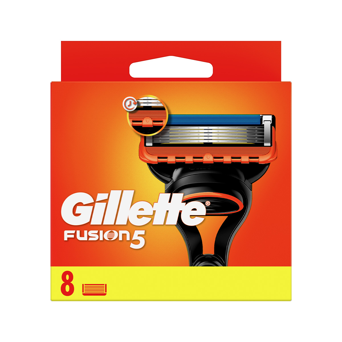 Gillette - ჯილეტი ფუჟენი პირი 8 ცალი 7059