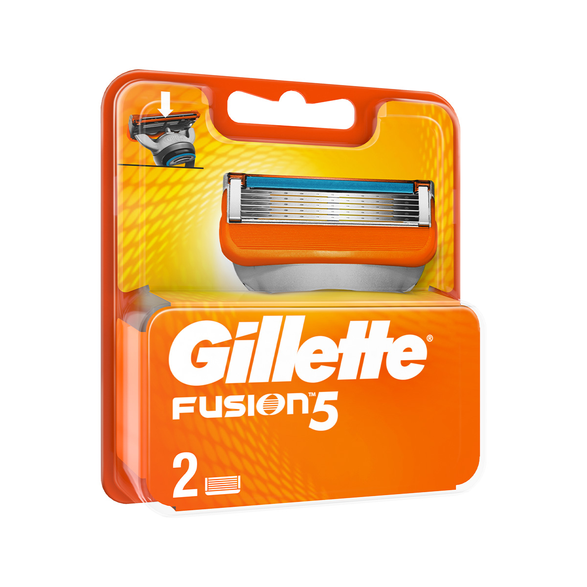 Gillette - ჯილეტი საპარსი დანადგარი ფიუჟენი კარტრიჯი 2 ცალი 7478 3