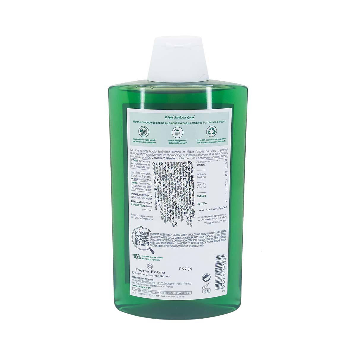 Klorane - კლორანი ჭინჭრის შამპუნი 400მლ 1931 2