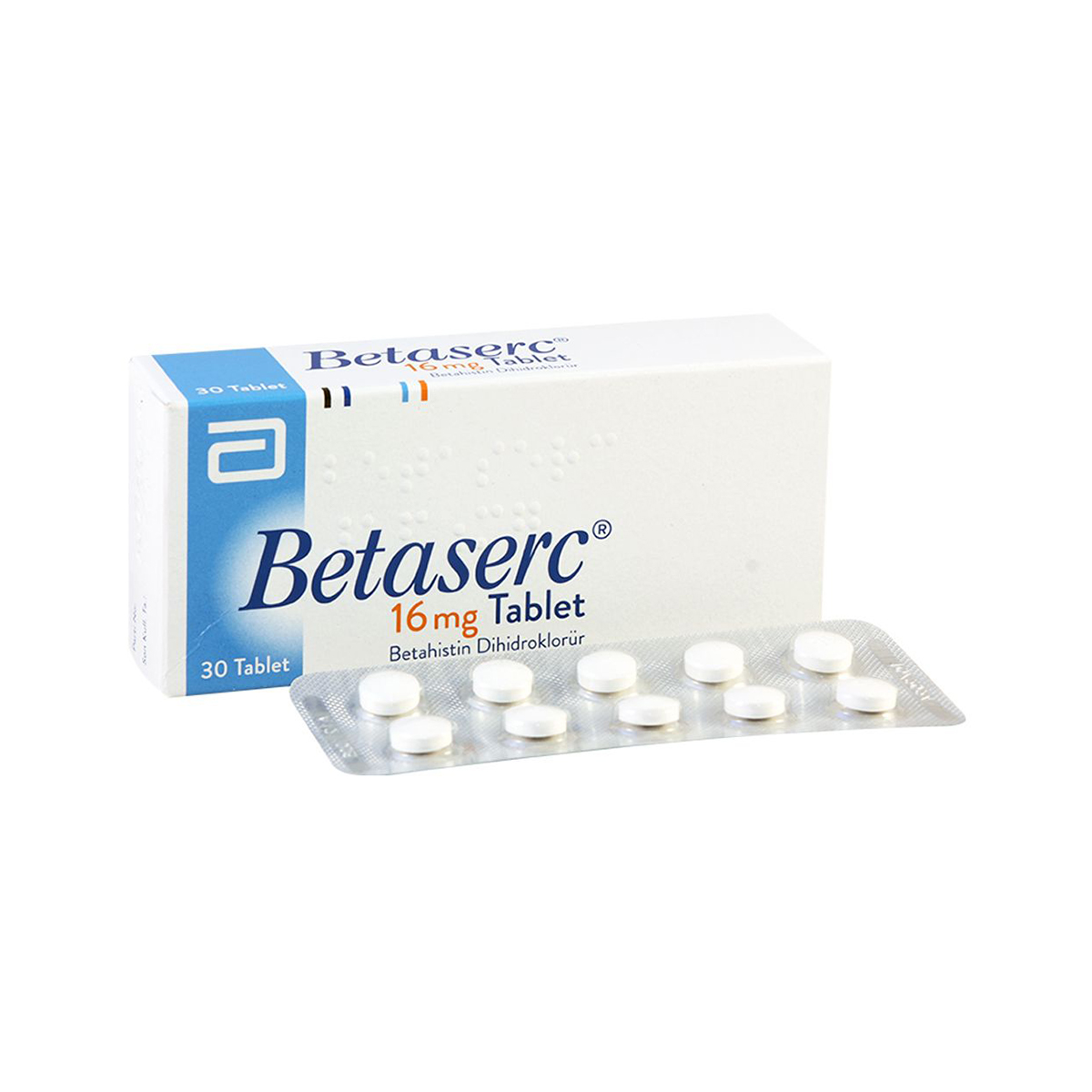 ბეტასერკი - Betaserc 16 მგ 30 ტაბლეტი