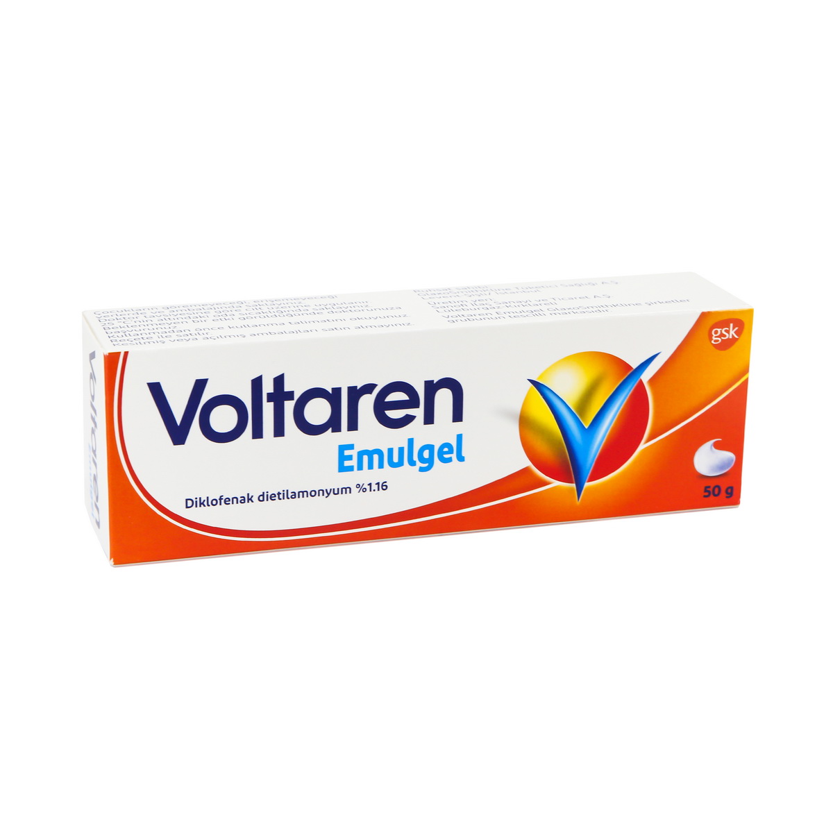 Voltaren - ვოლტარენი ემულგელი 1% 50გ 3