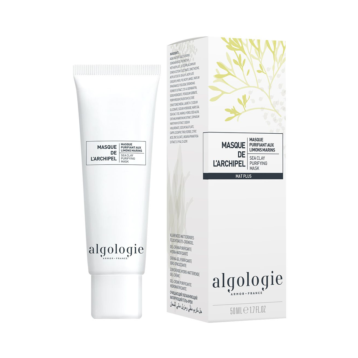 Algologie - ალგოლოჟი ზღვის თიხის ნიღაბი 8894