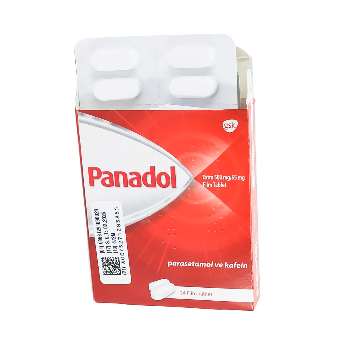 Panadol Extra - პანადოლი ექსტრა 500მგ 24ტაბლეტი 2
