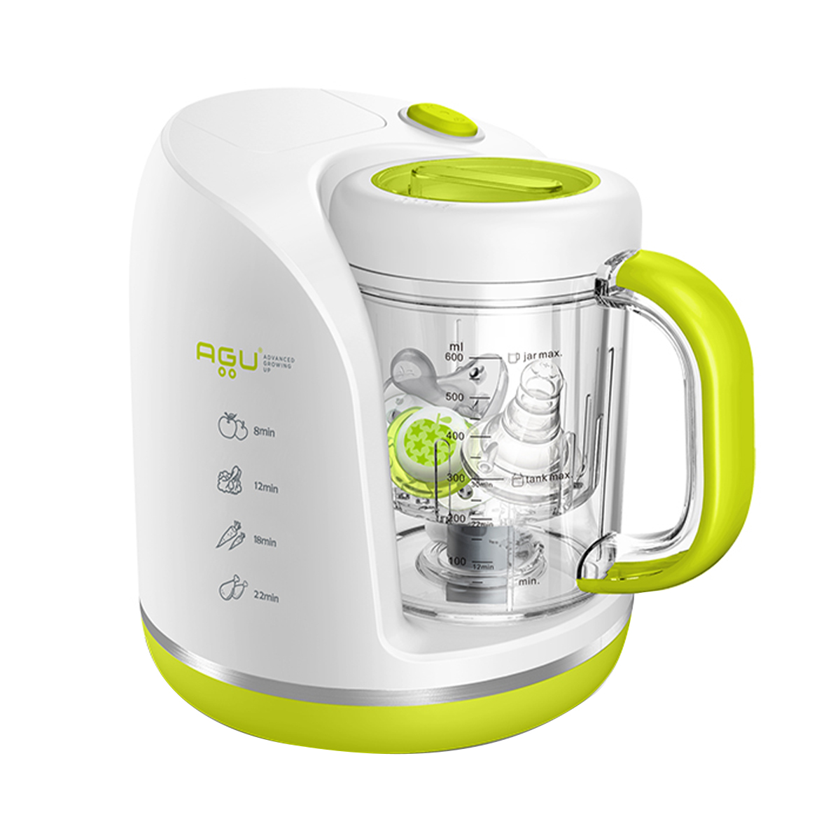 AGU Baby - აგუ ბეიბი საკვების მოსამზადებელი მინი აპარატი 3-1-ში 4030 4