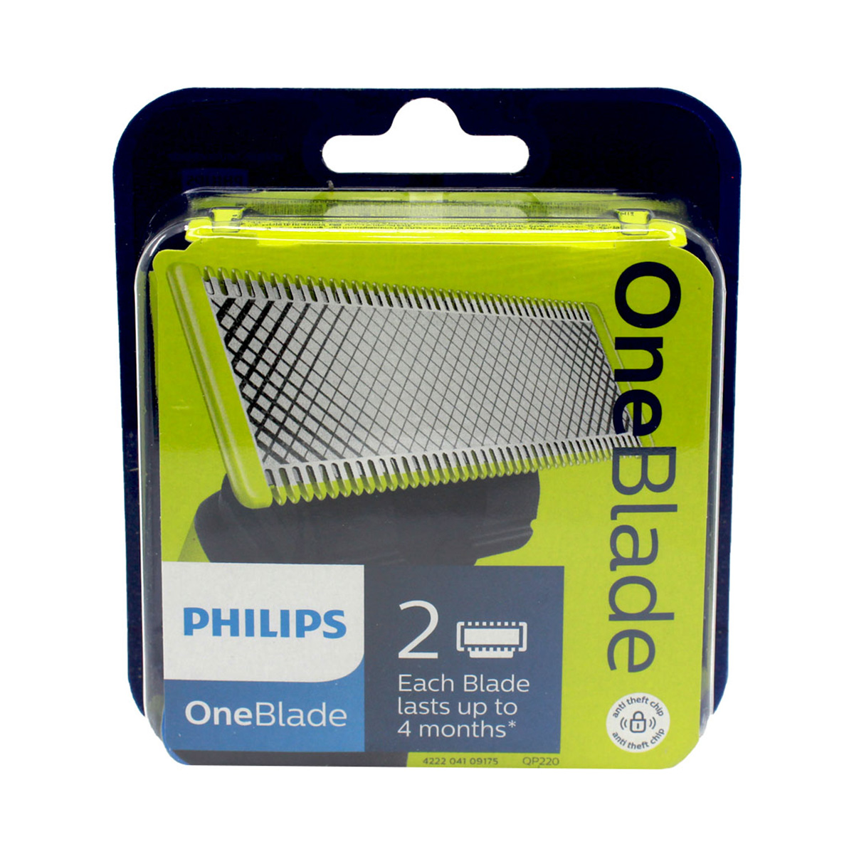Philips - ფილიპსი One Blade სათადარიგო თავები QP220/50 2 ცალი 7419