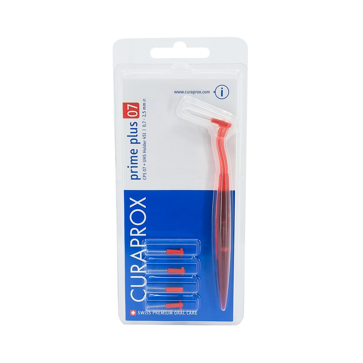 Curaprox - კურაპროქსი კბილთაშუა ჯაგრისი 07 წითელი 2139