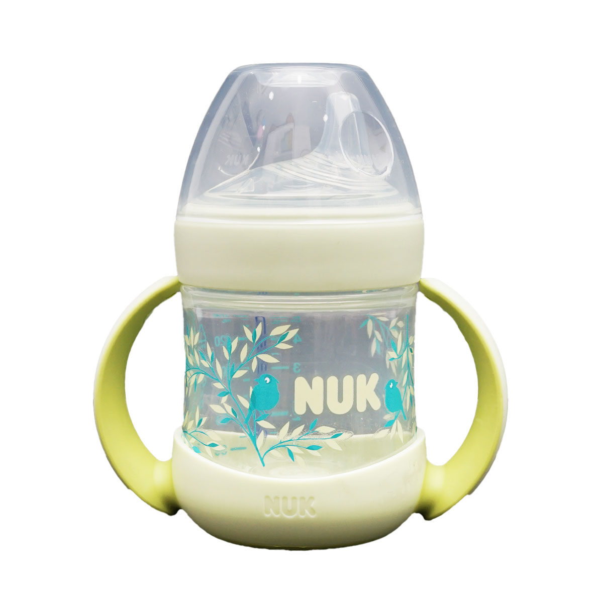 Nuk - ნუკი ბოთლი სასწავლო NATURE მწვანე 9101 2