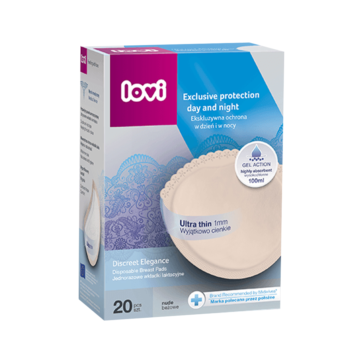 Canpol - კანპოლი მკერდის საფენი 20 ცალი 19/610