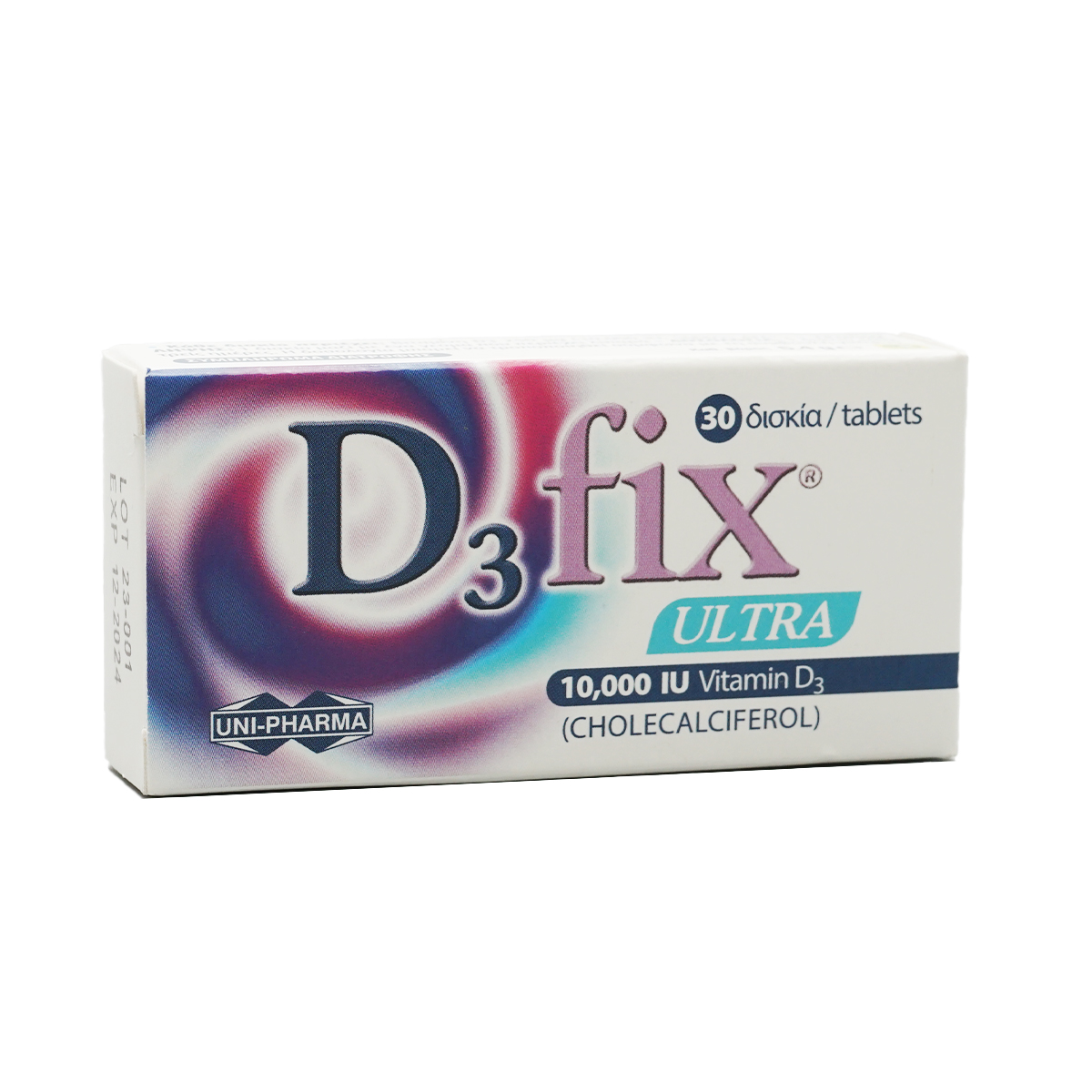 Vitamin D3 - ვიტამინი D3 ფიქსი ულტრა 30 ტაბლეტი