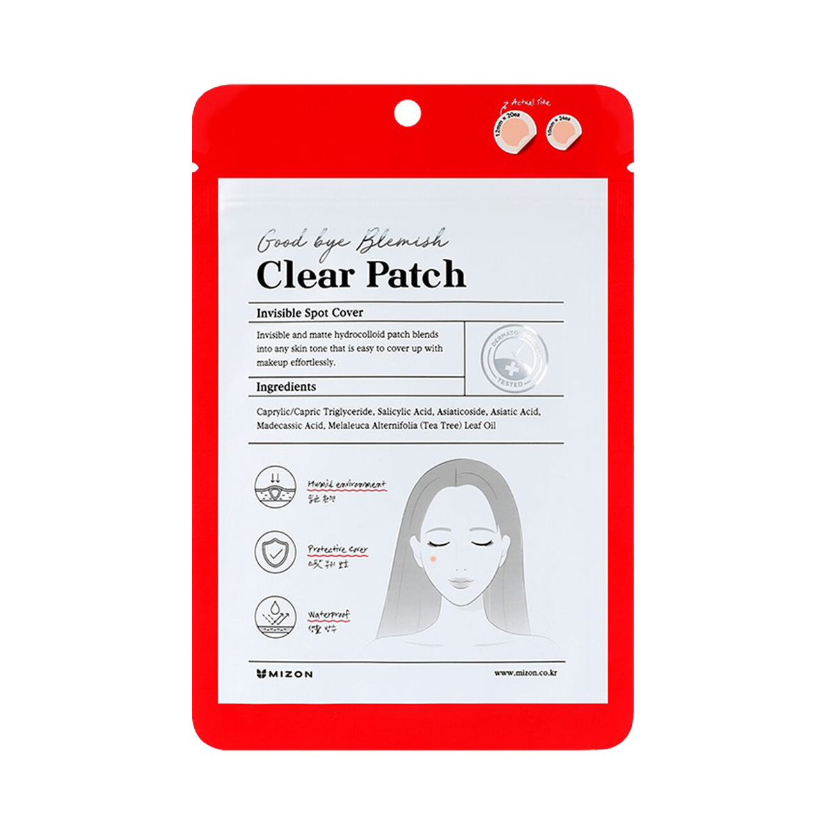 Mizon - მიზონი Good Bye Blemish სამკურნალო პლასტირი 44 ცალი 53146