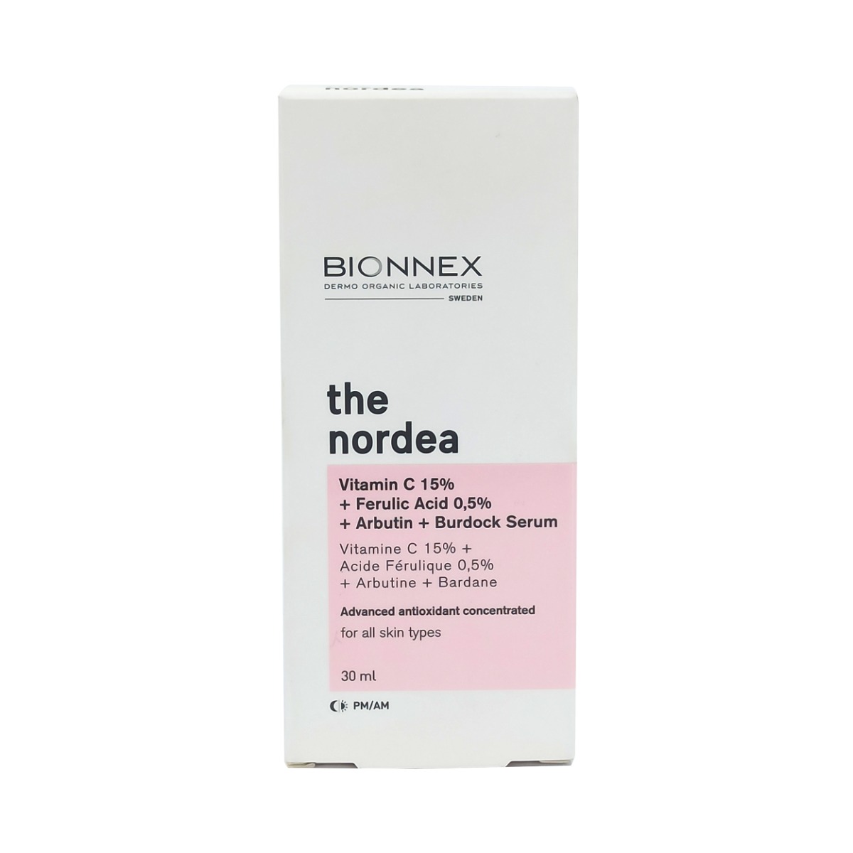 Bionnex - ბიონექსი ნორდეა ვიტამინი C15% და ფეროლის მჟავა 0.5% 9359