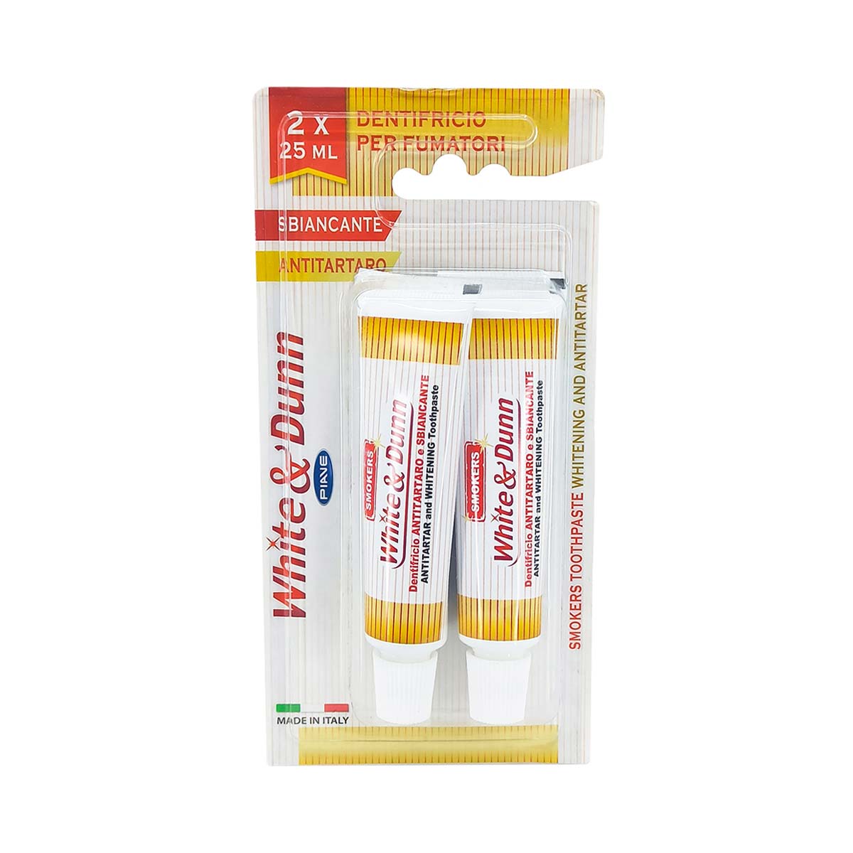 Piave - პიავე კბილის პასტა მწეველების 25 მლ 2 ცალი 3401