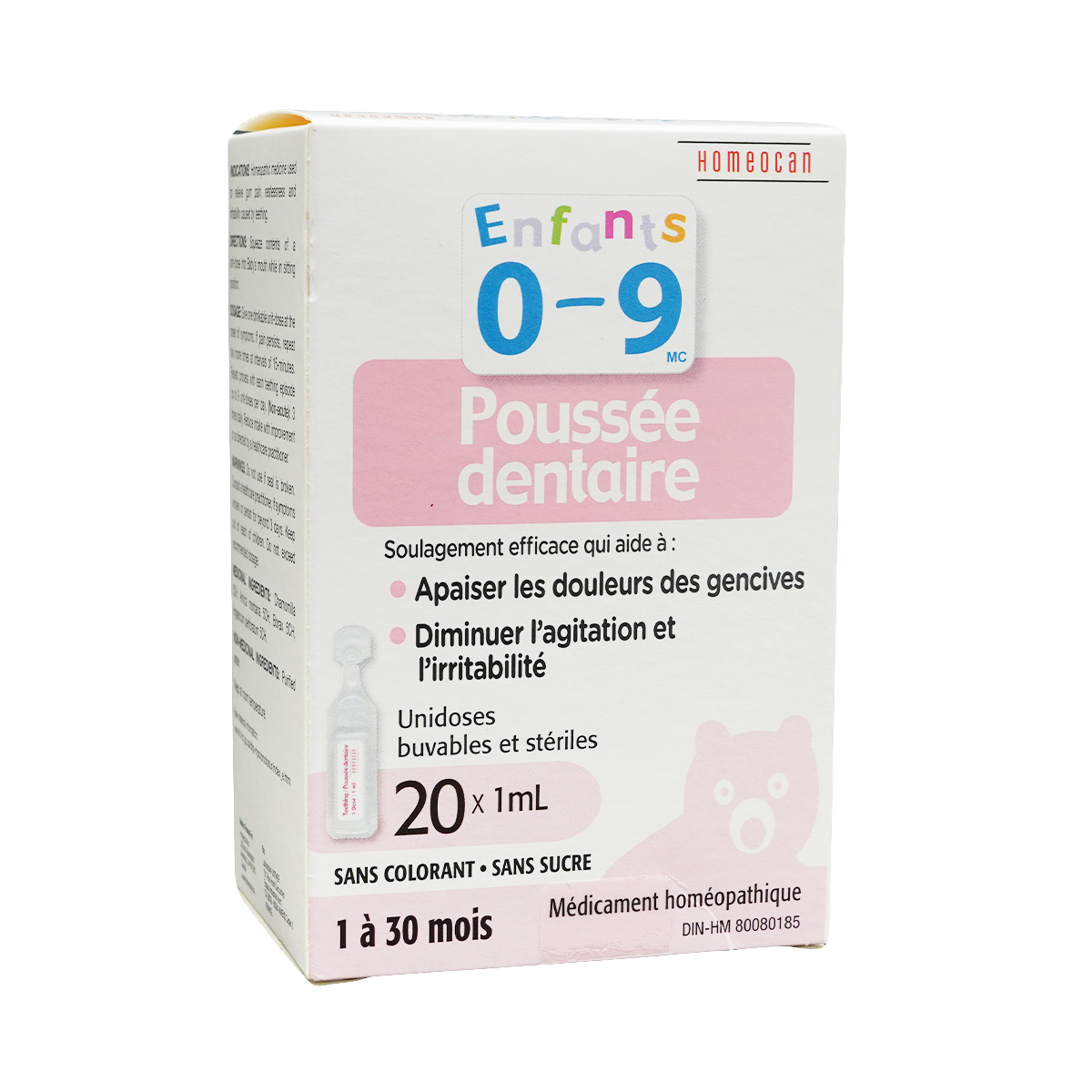 Kids 0-9 -ქიდსი 0-9 კბილების ამოჭრა 1მლ 20 ნებულა