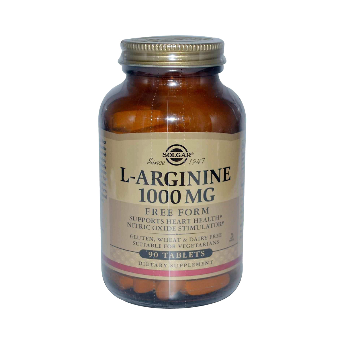 L-არგინინი 1000მგ 90 ტაბლეტი სოლგარი - Solgar