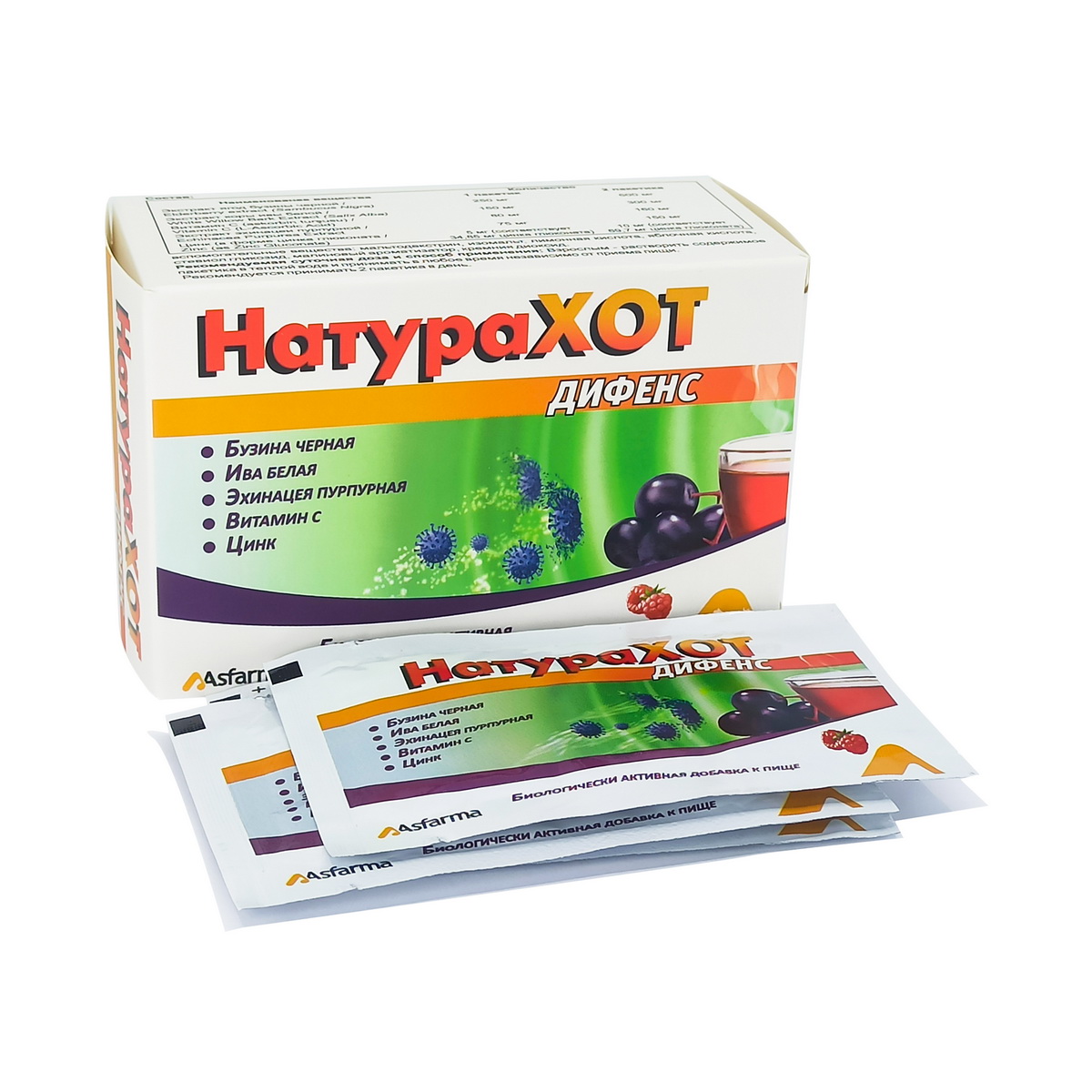 ნატურაჰოთი დიფენსი - Naturahot Defence 12 პაკეტი 2