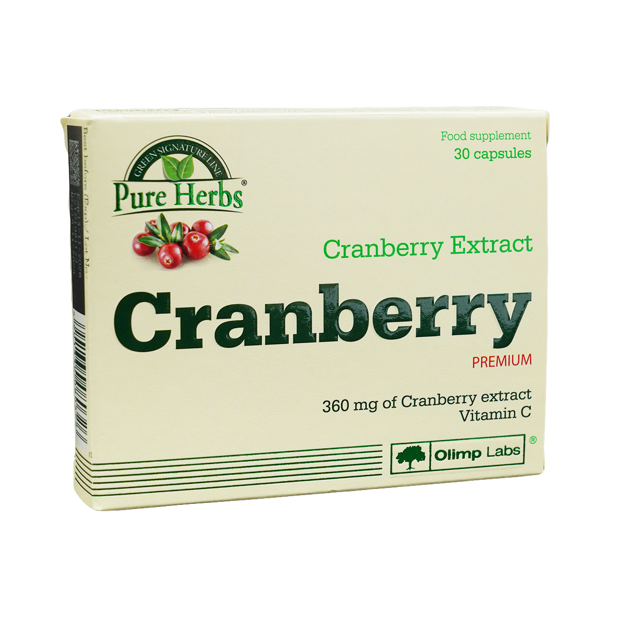 Cranberry - ქრანბერი პრემიუმი 30 კაფსულა