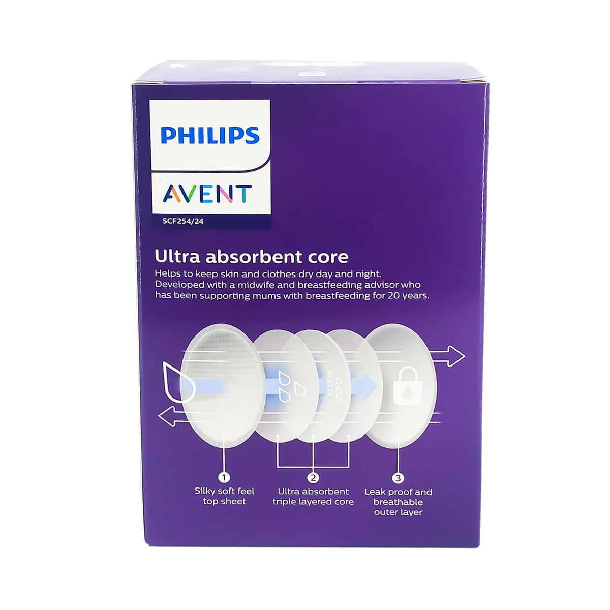 Avent - ავენტი მკერდის საფენი 24 ცალი 0421 2