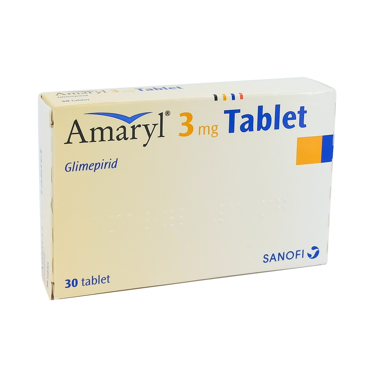 Amaryl - ამარილი 3მგ 30 ტაბლეტი