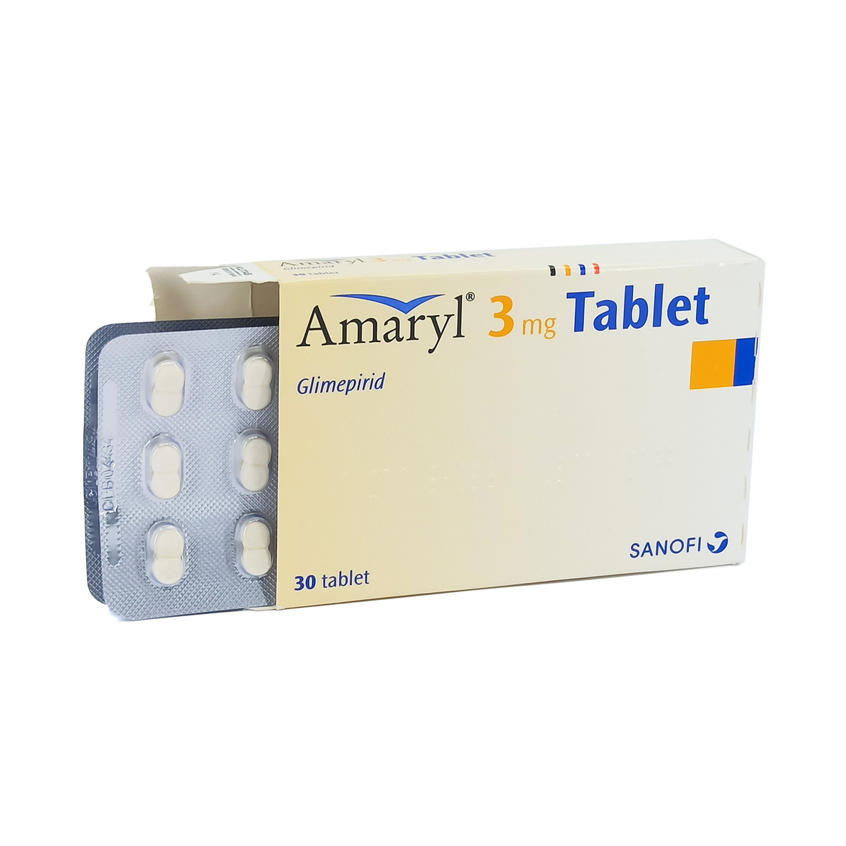 Amaryl - ამარილი 3მგ 30 ტაბლეტი 2