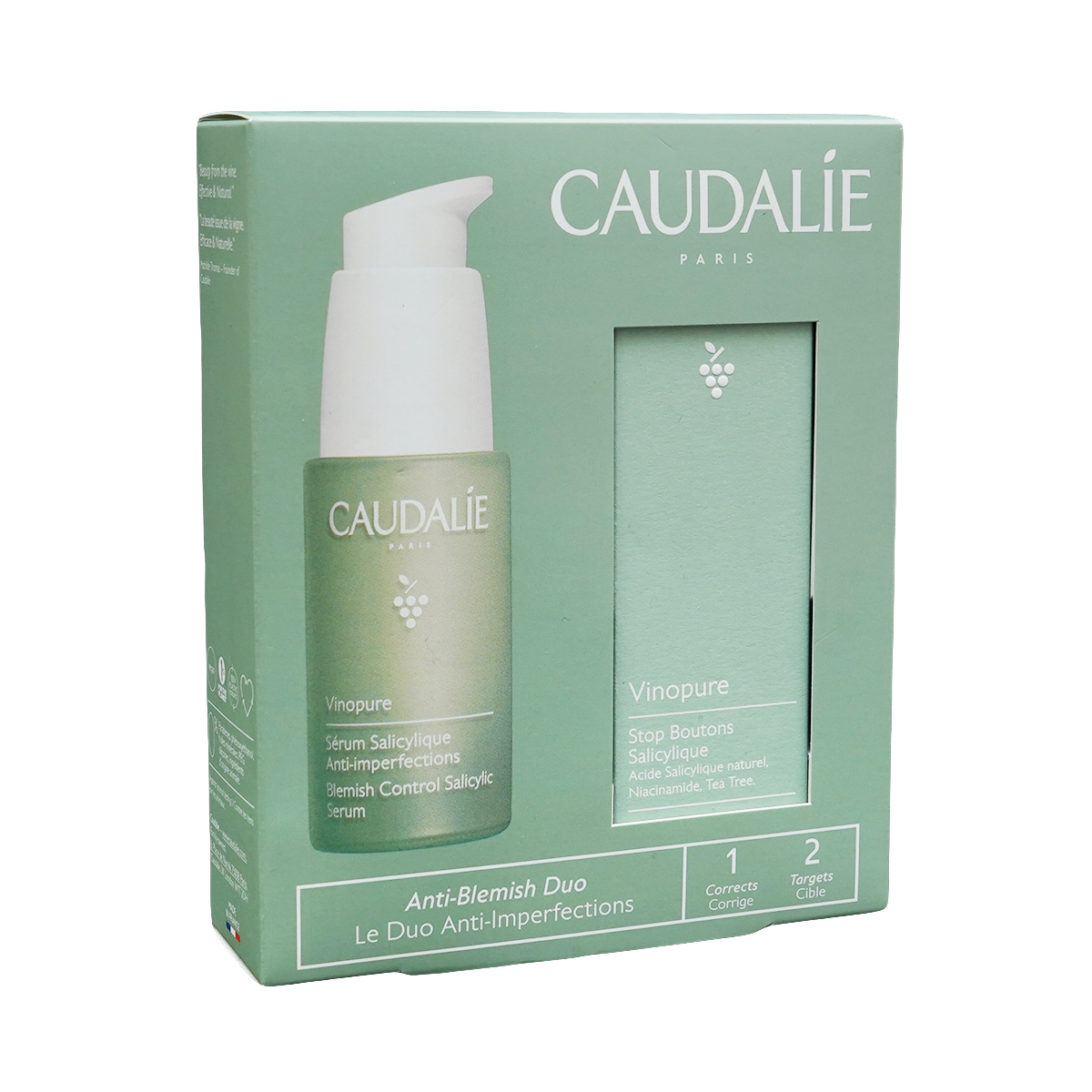 Caudalie - კოდალი ნაკრები Vinopure 8628