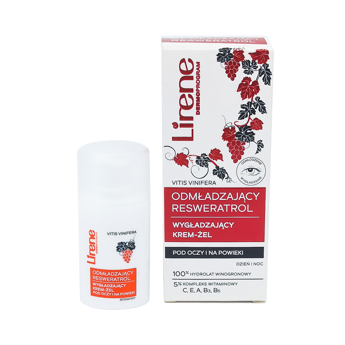 Lirene - ლირენე Resveratrol თვალის კრემი 15 მლ 6617