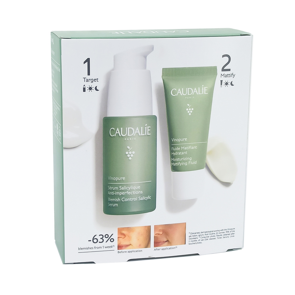 Caudalie - კოდალი სასაჩუქრე ნაკრები VINOPURE 8352 2