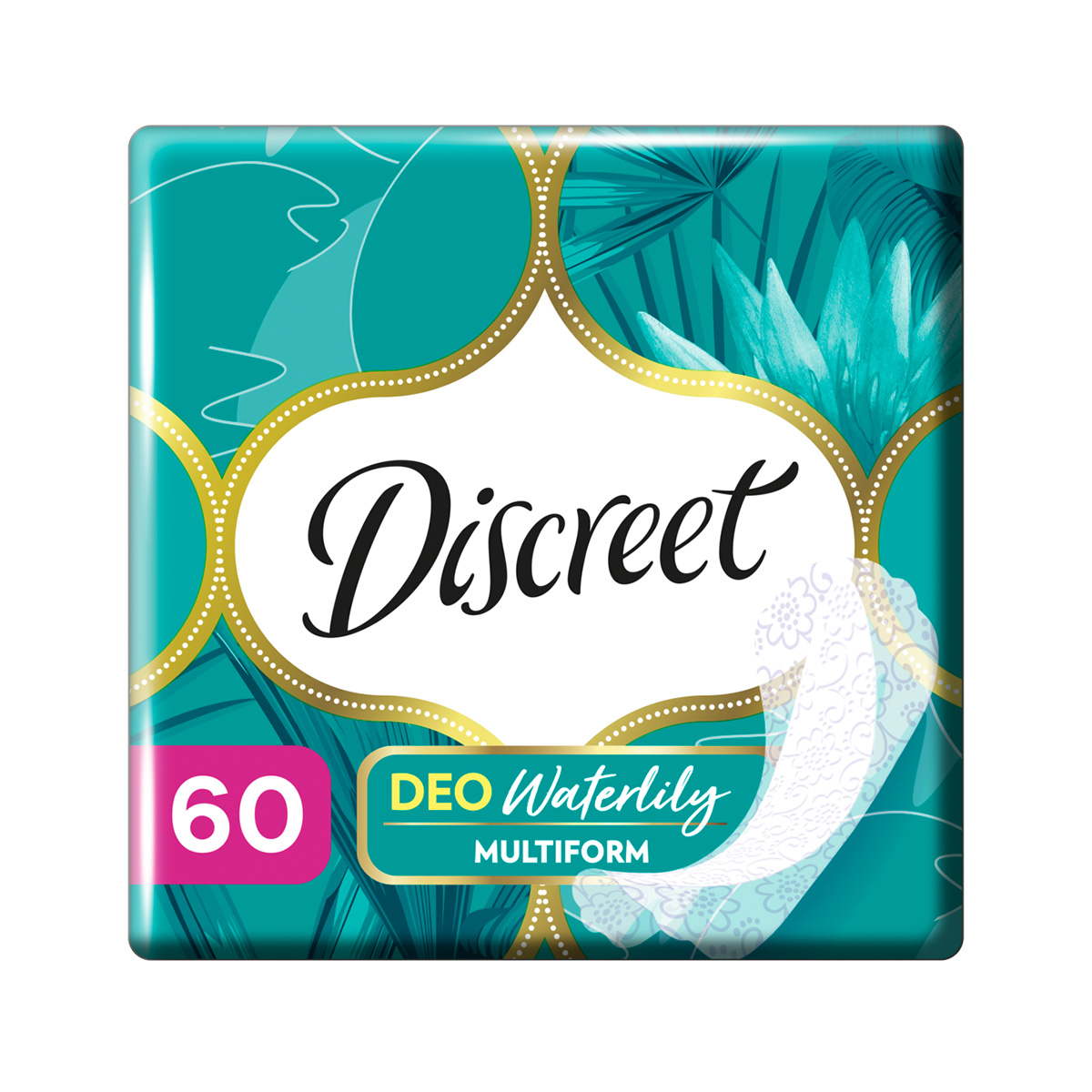 Discreet - დისკრიტი ყოველდღიური საფენი დეო 60 ცალი 8023/0354 2
