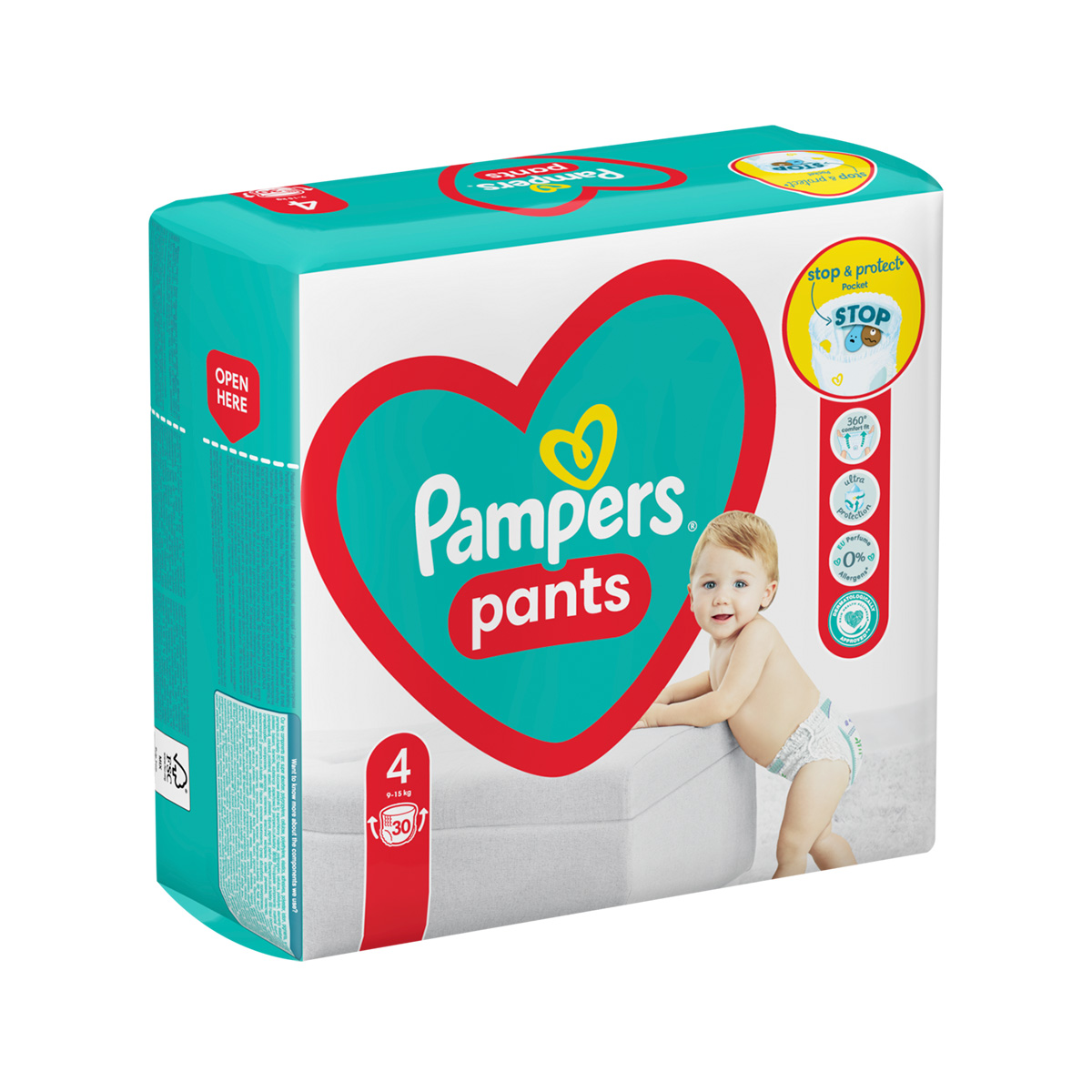 Pampers - პამპერსი ტრუსი 9-15 კგ 30 ცალი 9684 2
