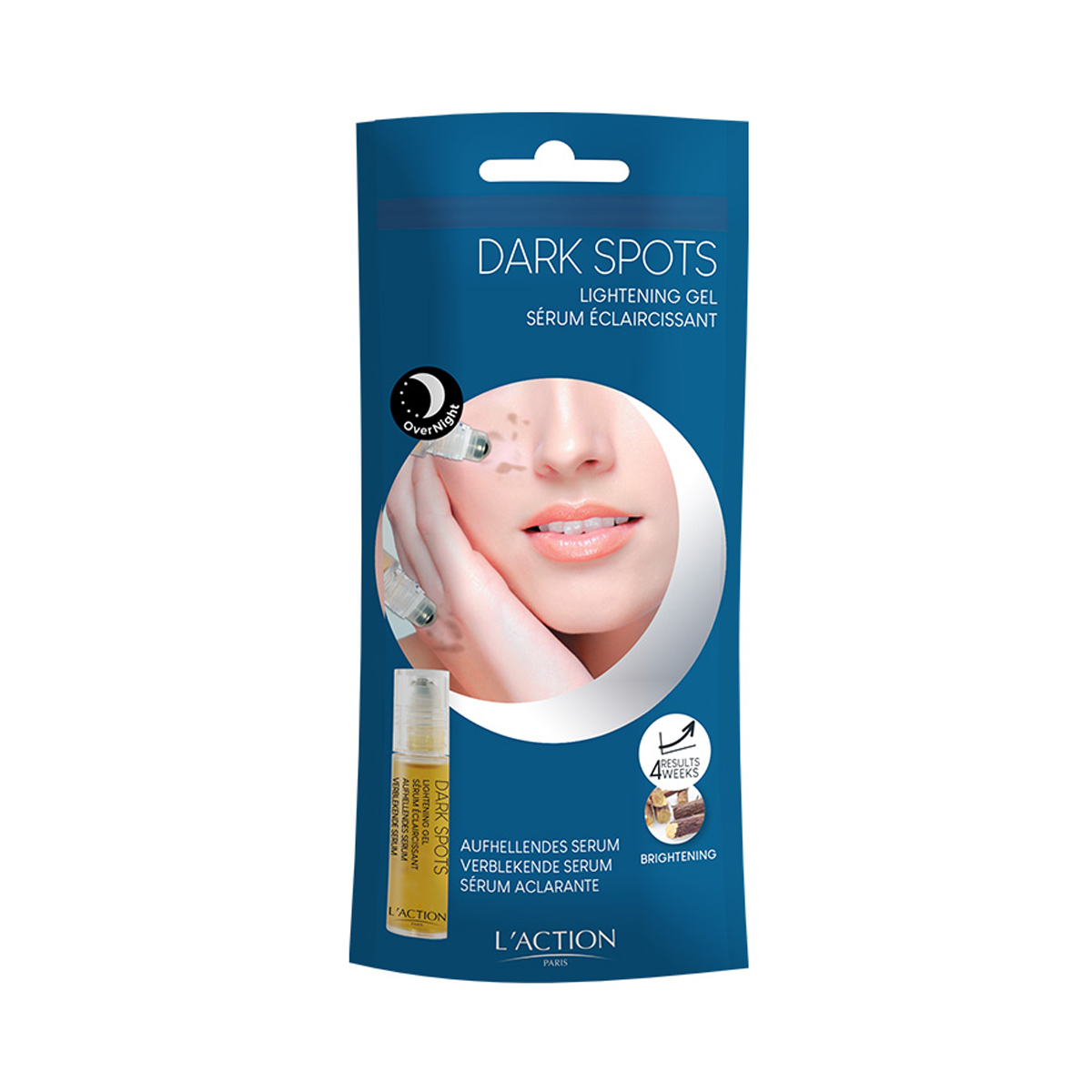 l'Action Paris - ლაქციონ პარიზი ლაქების მოსაშორებელი გელი 1059