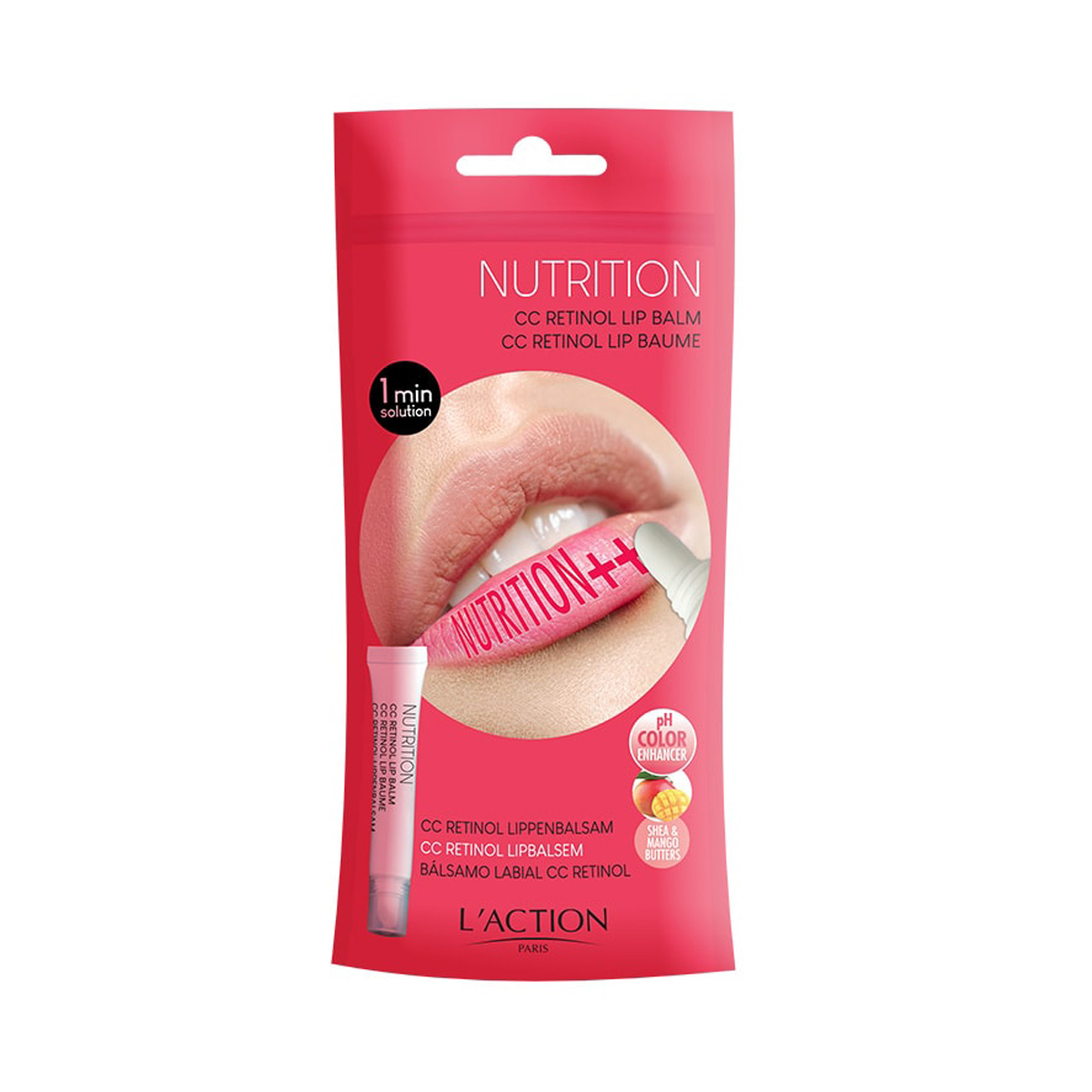 l'Action Paris - ლაქციონ პარიზი ტუჩის ბალმი რეტინოლ CC 1421