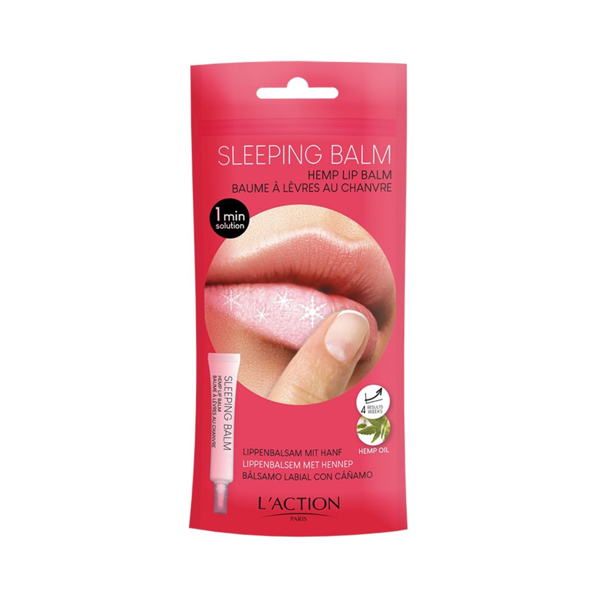 l'Action Paris - ლაქციონ პარიზი ტუჩის ბალმი კანაფი 1019