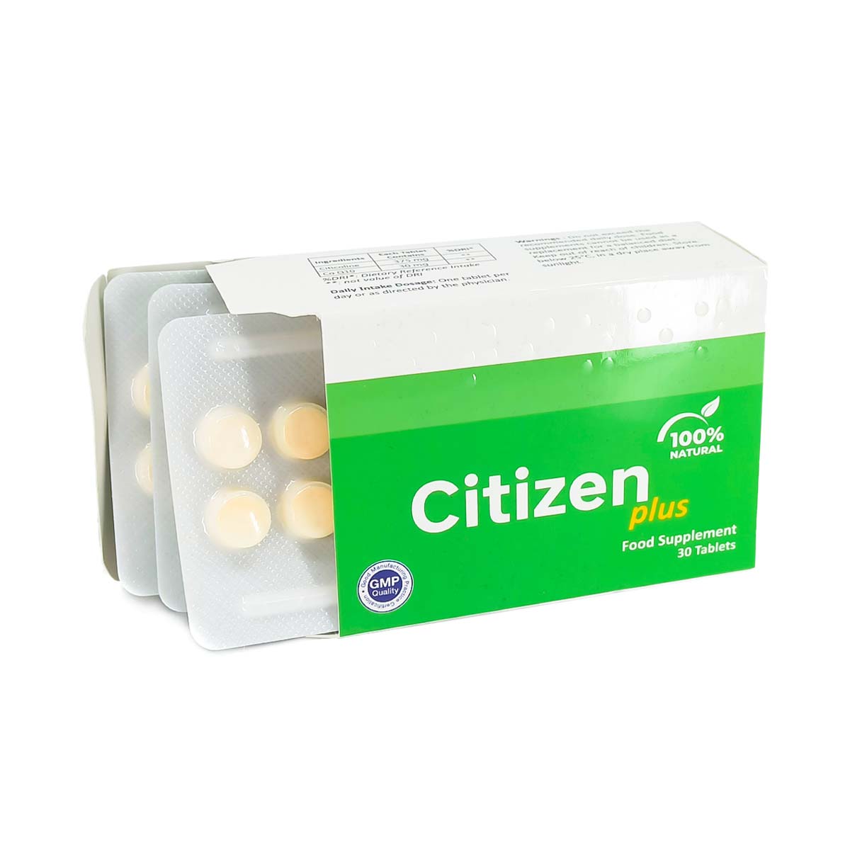 Citizen Plus - ციტიზენი პლიუსი 30 ტაბლეტი 2
