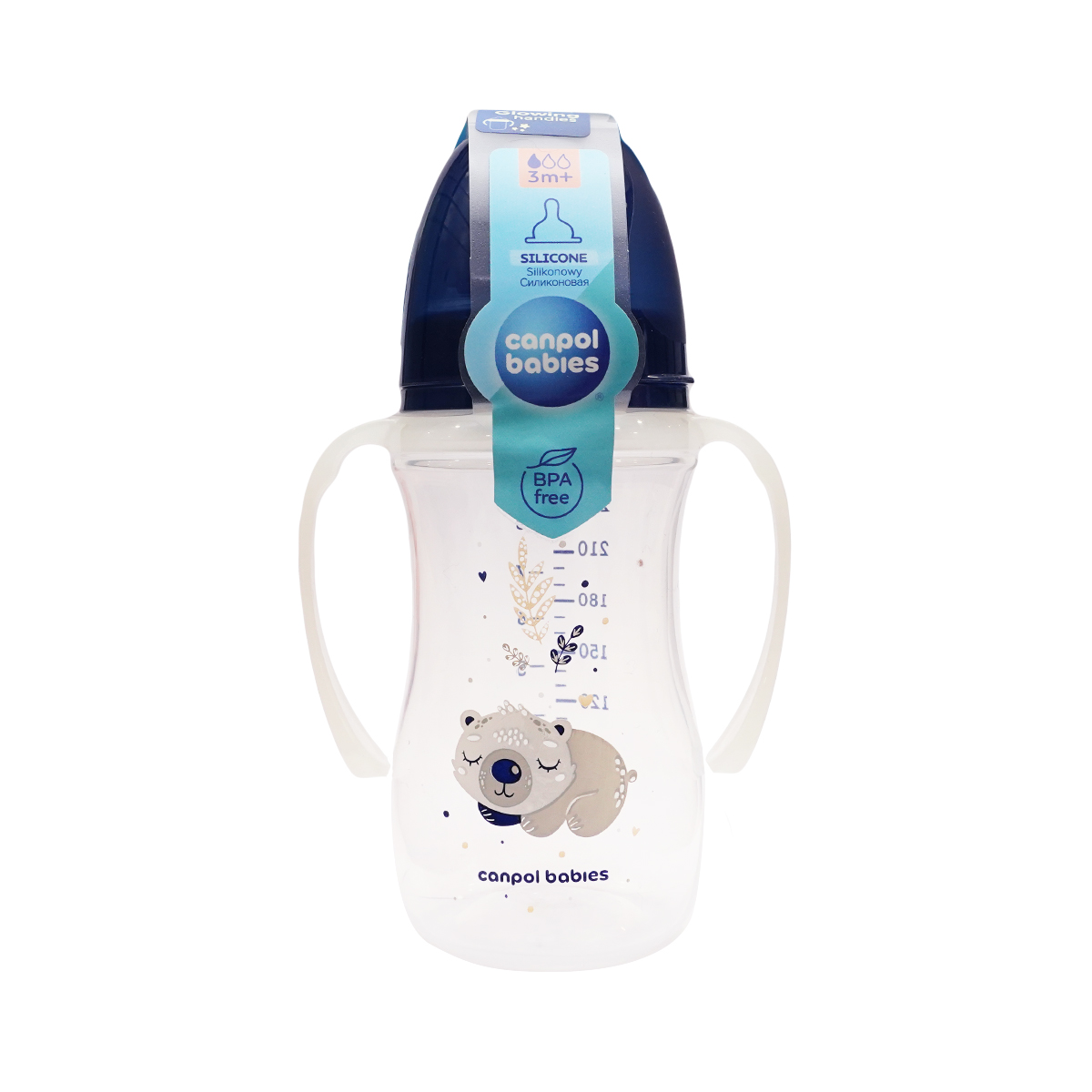 ბოთლი AC ლურჯი 240 მლ 1662 კანპოლი - Canpol