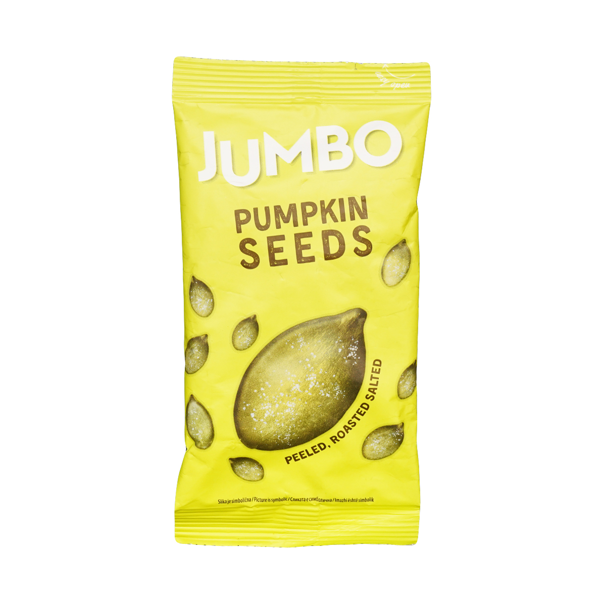 მოხალული გოგრის თესლი 75 გ 3864 ჯამბო - Jumbo