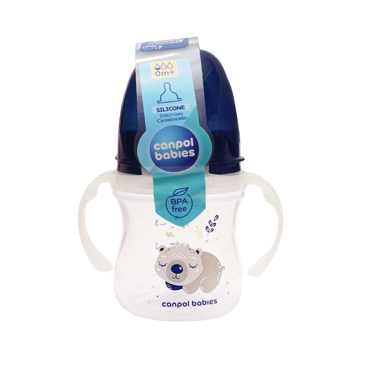 ბოთლი AC ლურჯი 120 მლ 1648 კანპოლი - Canpol