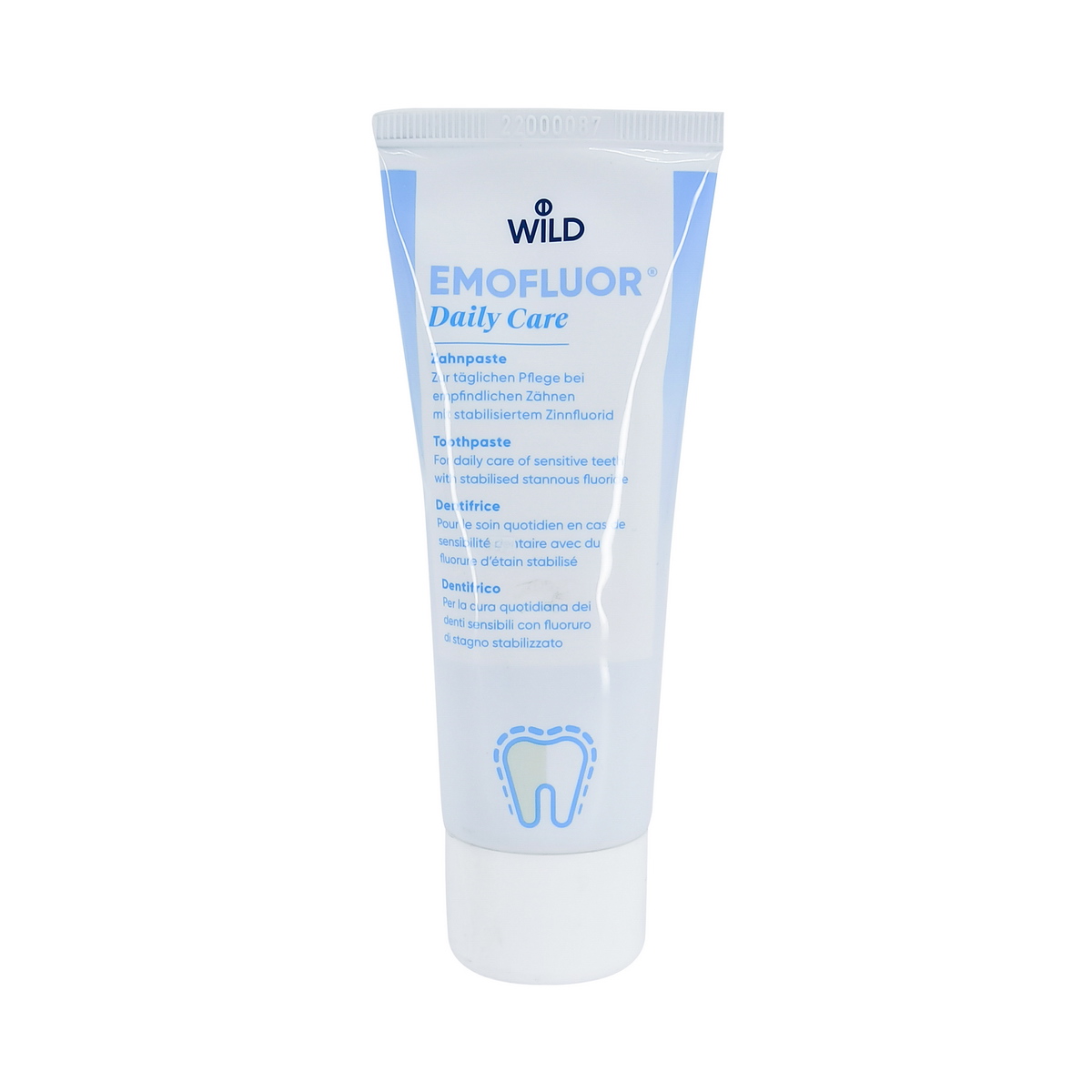 Dr. Wild - დოქტორ ვაილდი ემოფლურ კბილის პასტა ყოველდღიური მოვლა 75მლ 1686
