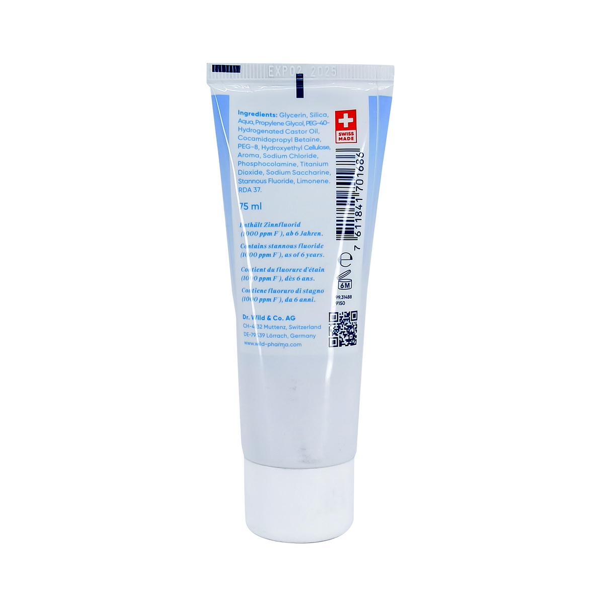 Dr. Wild - დოქტორ ვაილდი ემოფლურ კბილის პასტა ყოველდღიური მოვლა 75მლ 1686 2