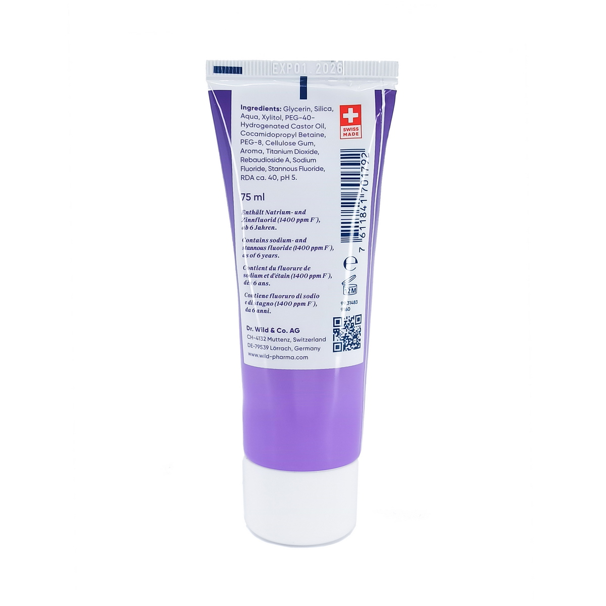 Dr. Wild - დოქტორ ვაილდი ემოფორმ კბილის პასტა დაცვა 75მლ 1792 2