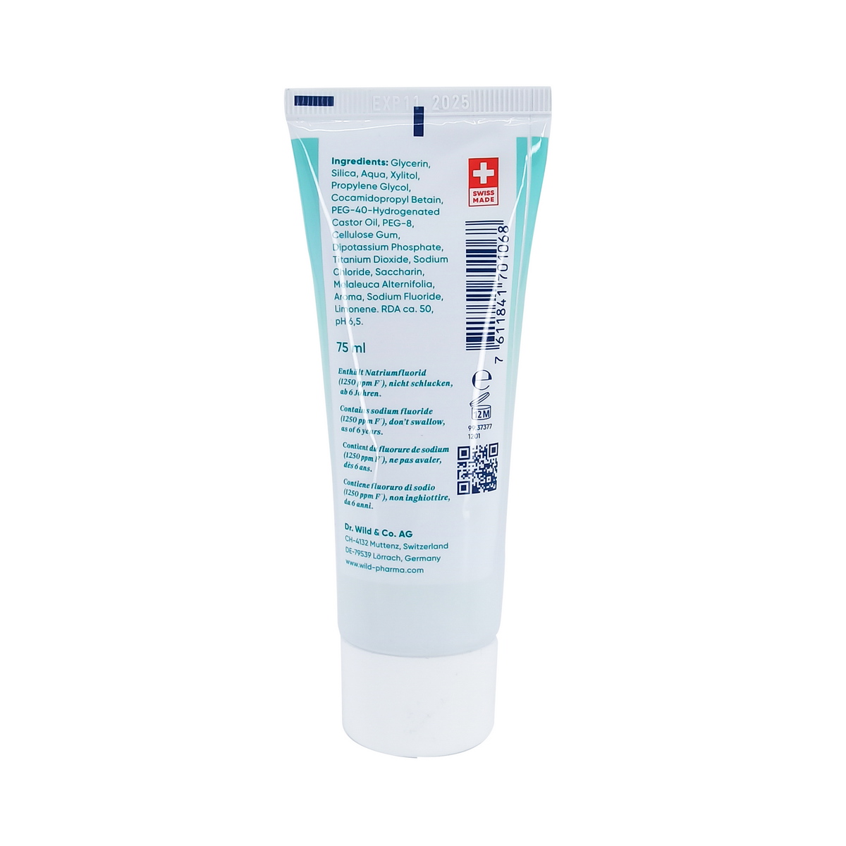 Dr. Wild - დოქტორ ვაილდი ტებოდონტ კბილის პასტა ნადების75მლ 1068 2