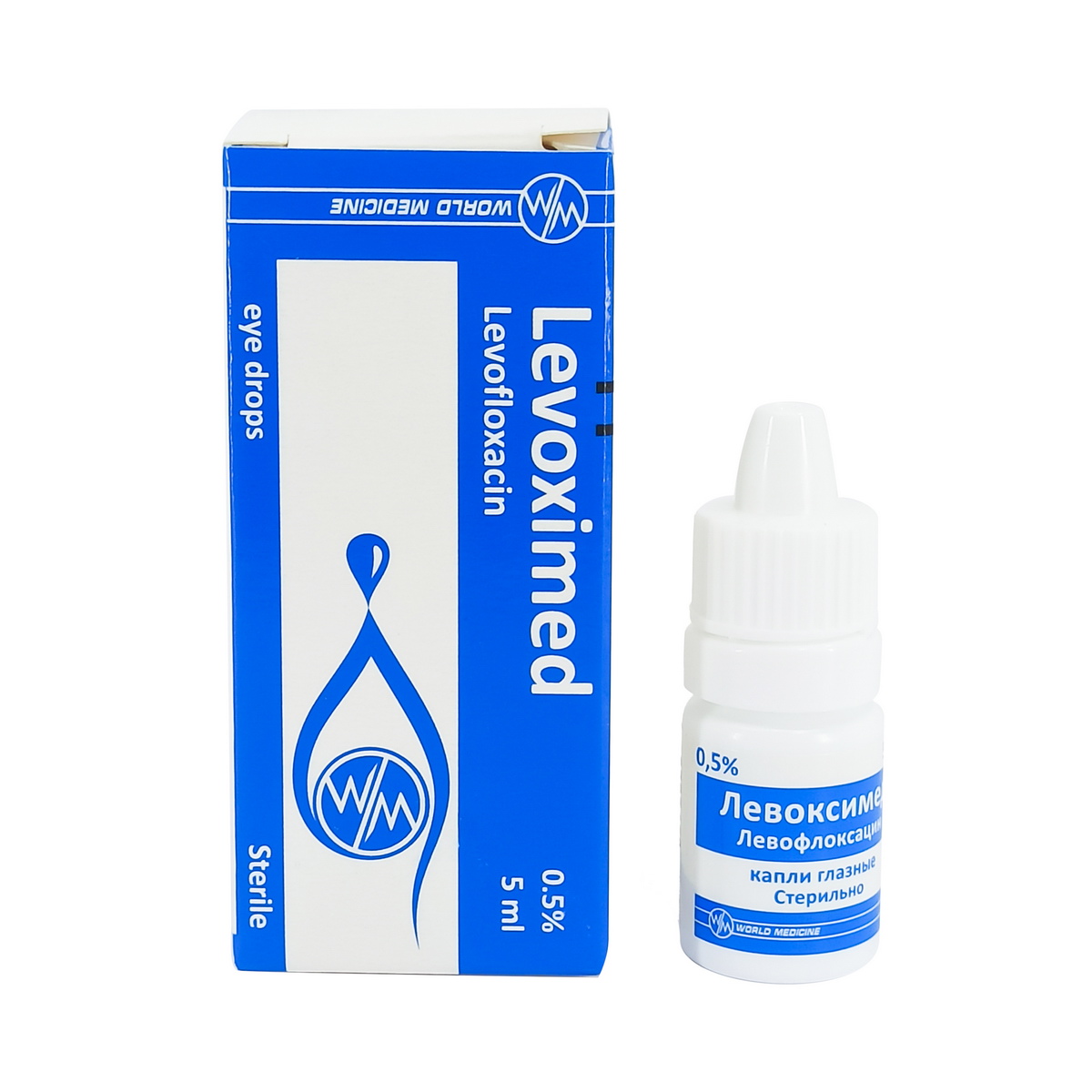 Levoximed - ლევოქსიმედი თვალის წვეთები 0.5% 5მლ