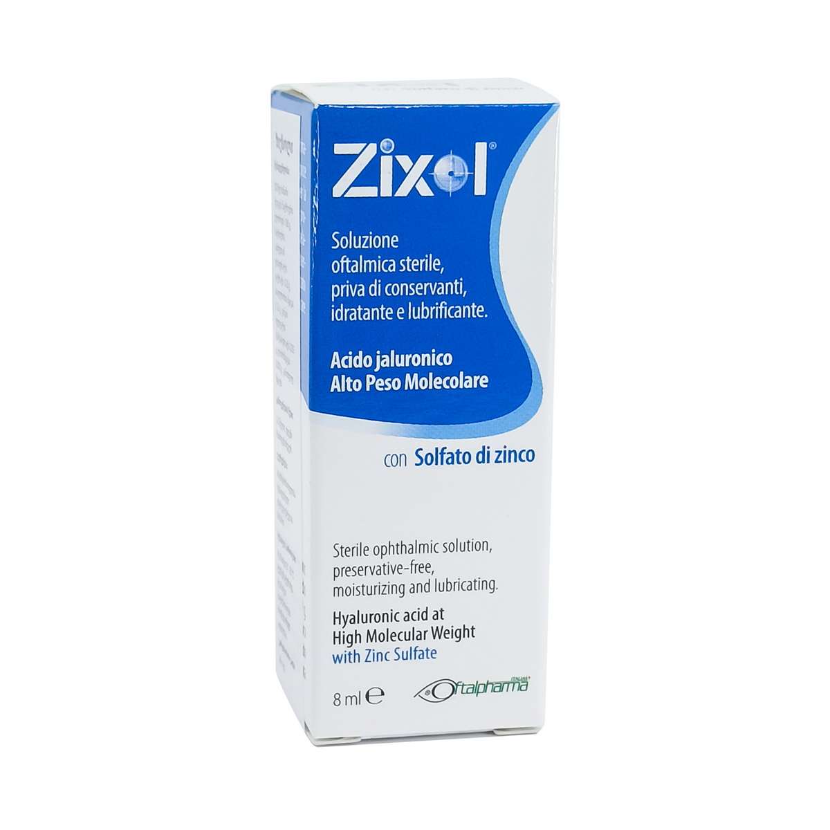 Zixol - ზიქსოლი თვალის წვეთები 8მლ 2