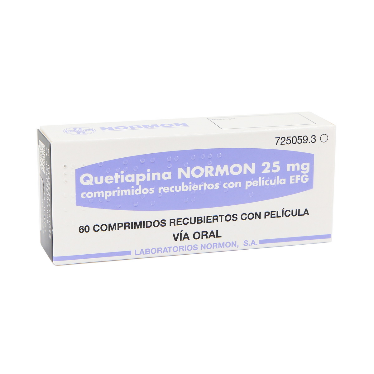 Quetiapine Normon - კვეტიაპინი ნორმონი 25მგ 60 ტაბლეტი