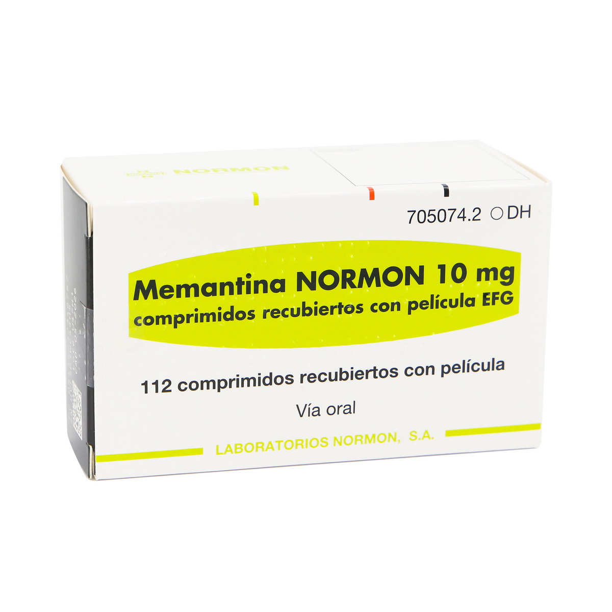 Memantina Normon - მემანტინი ნორმონი 10მგ 112 ტაბლეტი