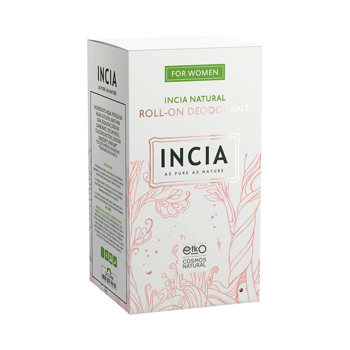Incia - ინშია ქალის დეოდორანტი 50 მლ 0289 2