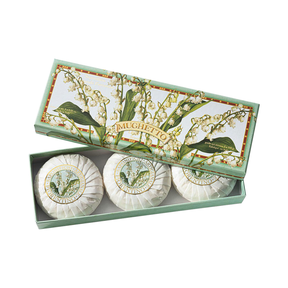 Fiorentino - ფიორენტინა საპონი ლილია 100 გ 3 ცალი 8174